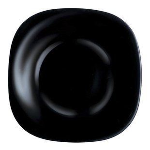 Тарілка Luminarc Carine Black 26 см Карина салат черн 27см фото